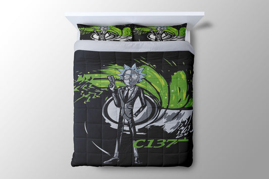 Rick Sanchez C137 Rick And Morty Duvet Cover - King