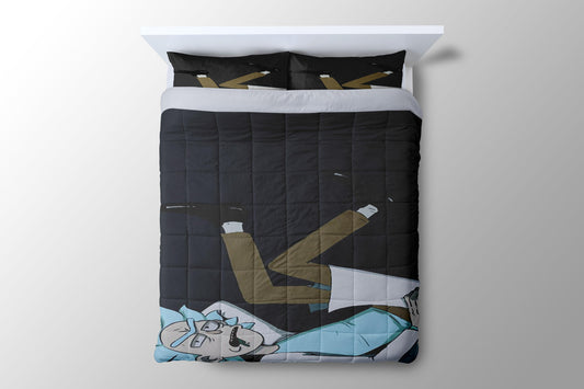 Rick Sanchez From Rick And Morty Duvet Cover - King