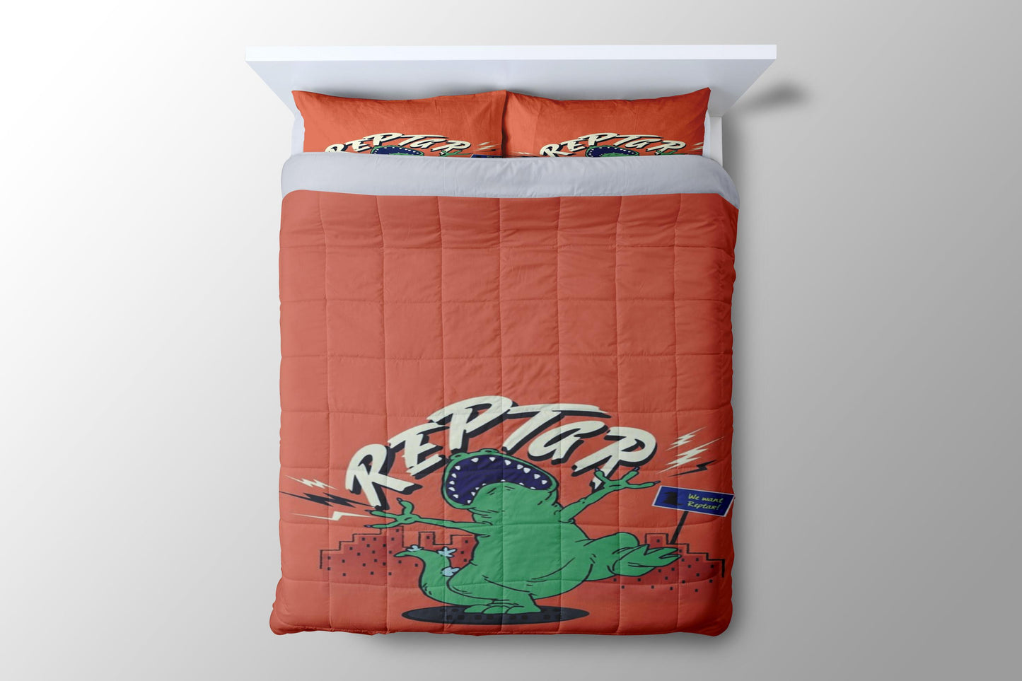 Rugrats I Am Reptar Duvet Cover - King