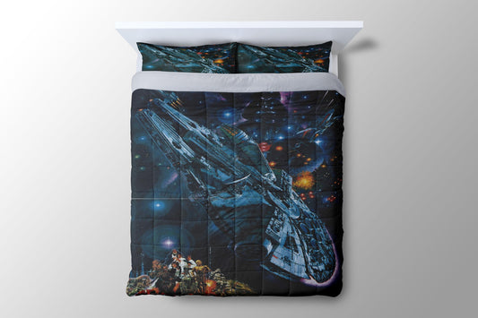 Star Wars Millennium F Duvet Cover - King