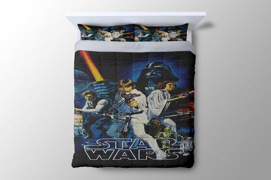 Star Wars Poster 2 Duvet Cover - King