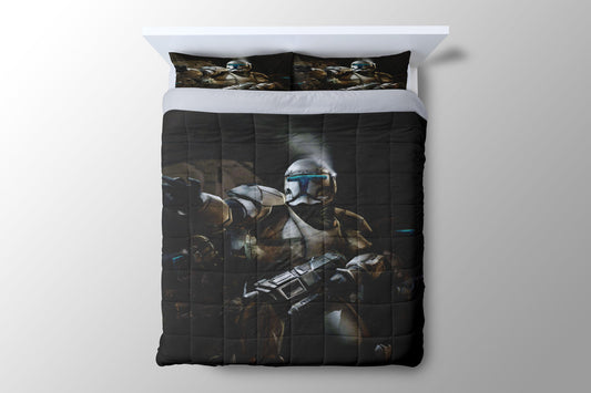 Star Wars Republic Commando Duvet Cover - King