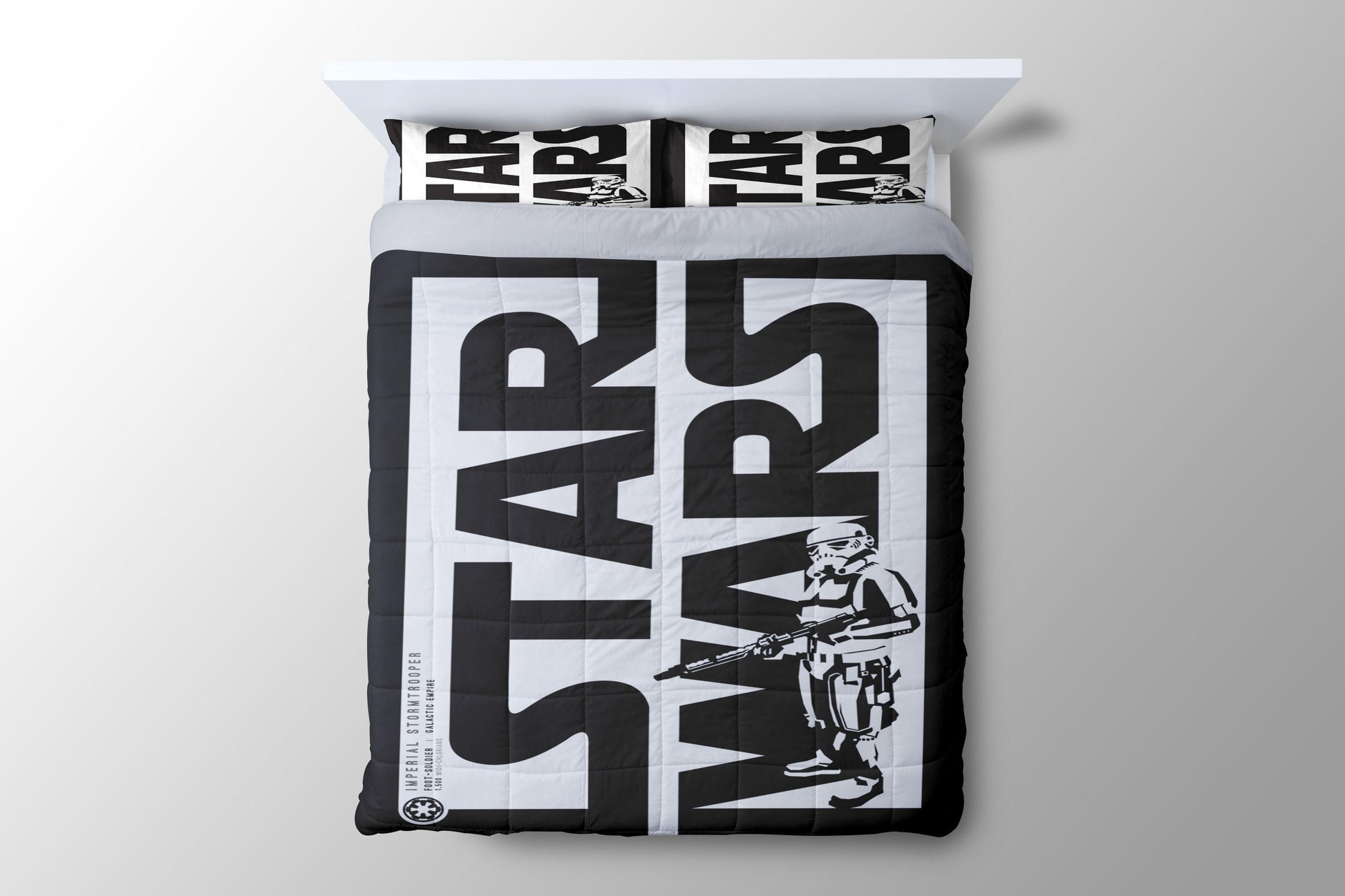 Star Wars Stormtrooper Sticker Duvet Cover - King