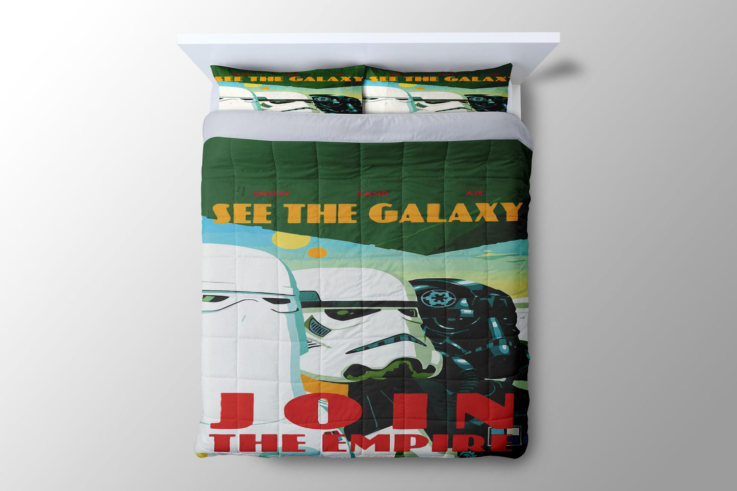 Star Wars Stormtroopers Quote Duvet Cover - King