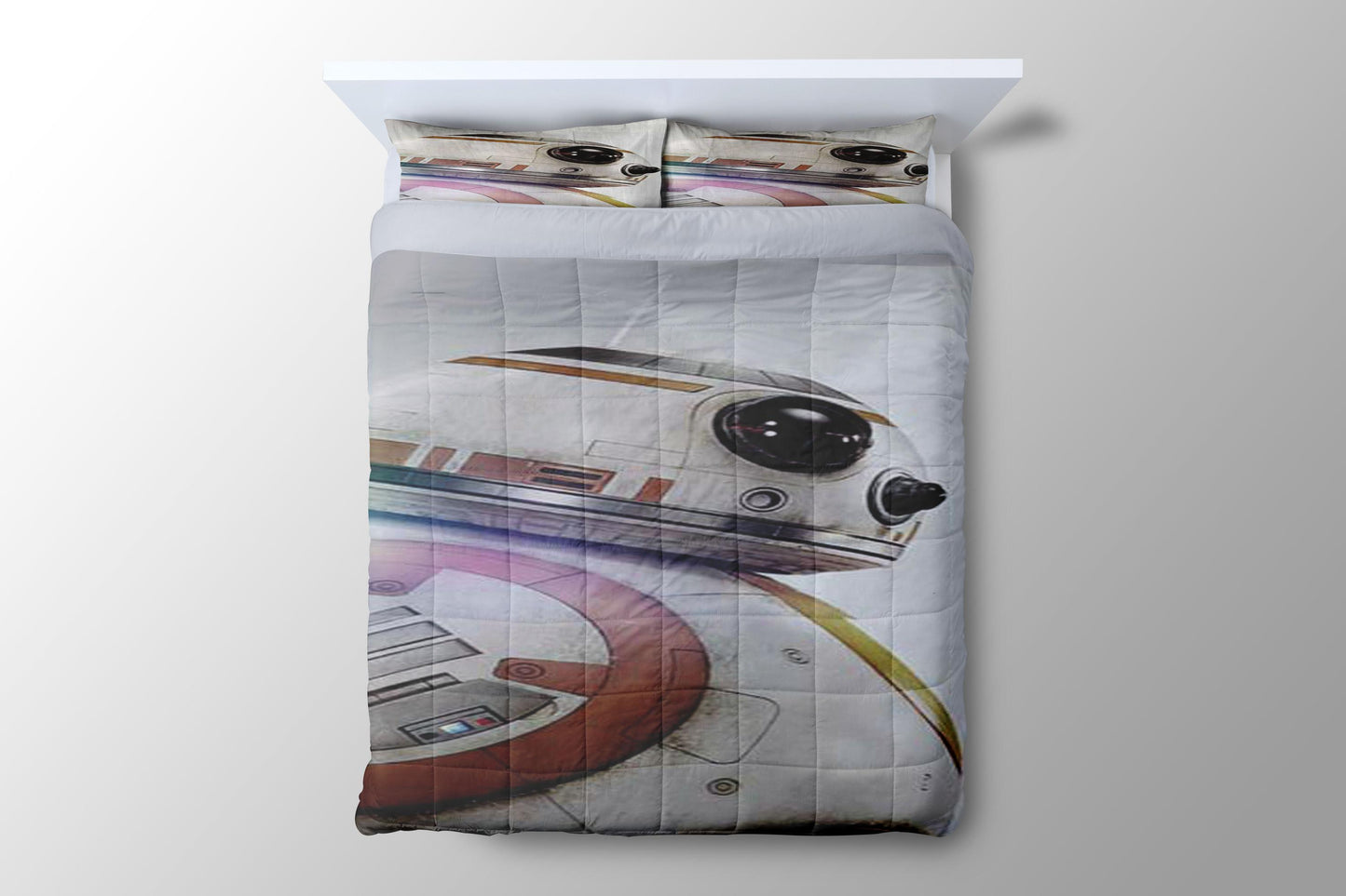 Star Wars The Force Awakens Bb8 Detail Duvet Cover - King