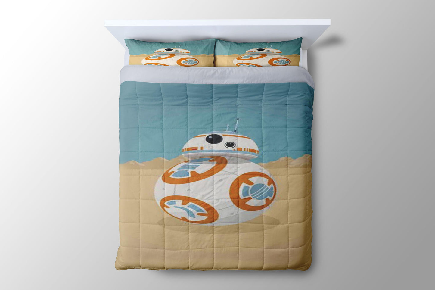 Star Wars The Force Awakens Bb8 Duvet Cover - King