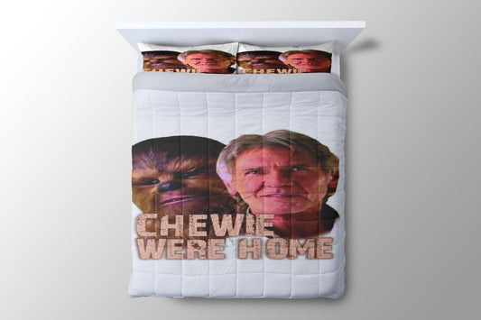 Star Wars The Force Awakens Chewie Were Home Han Solo Duvet Cover - King