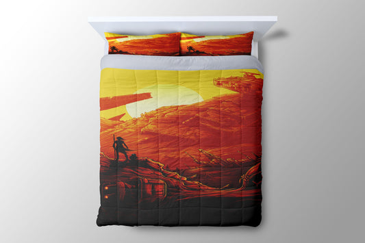 Star Wars The Force Awakens Jakku Duvet Cover - King