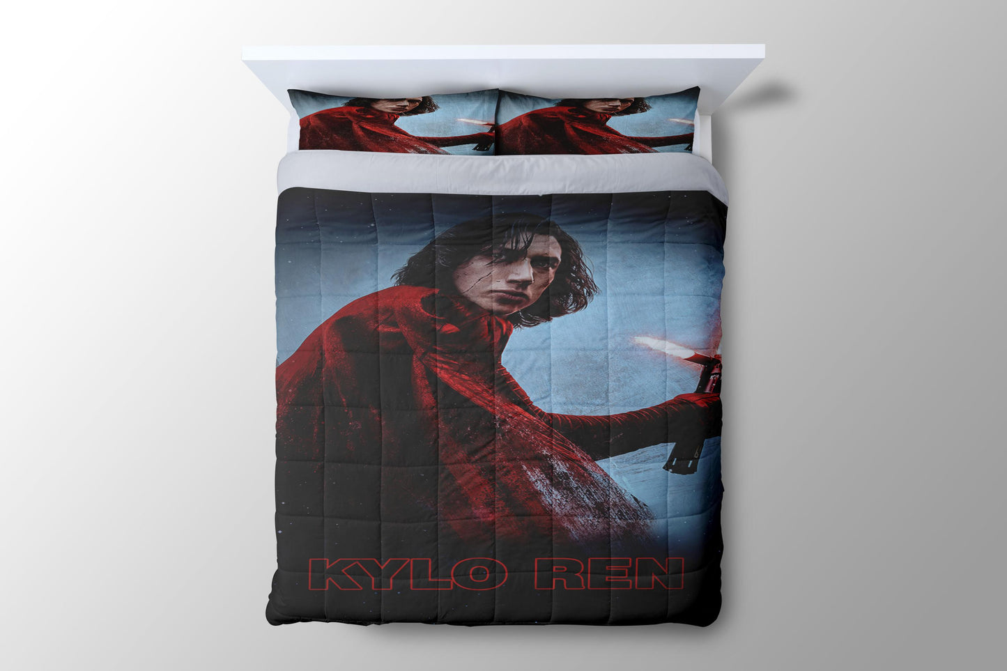 Star Wars The Last Jedi Kylo Ren Poster Duvet Cover - King