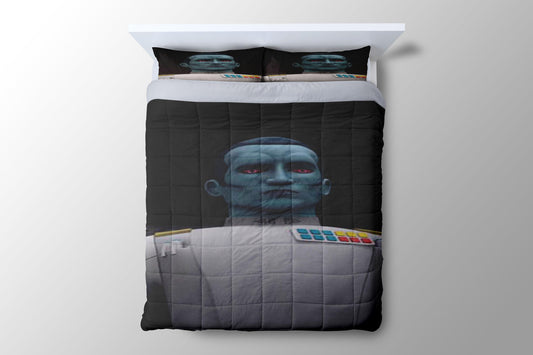 Star Wars Thrawn Grey Duvet Cover - King