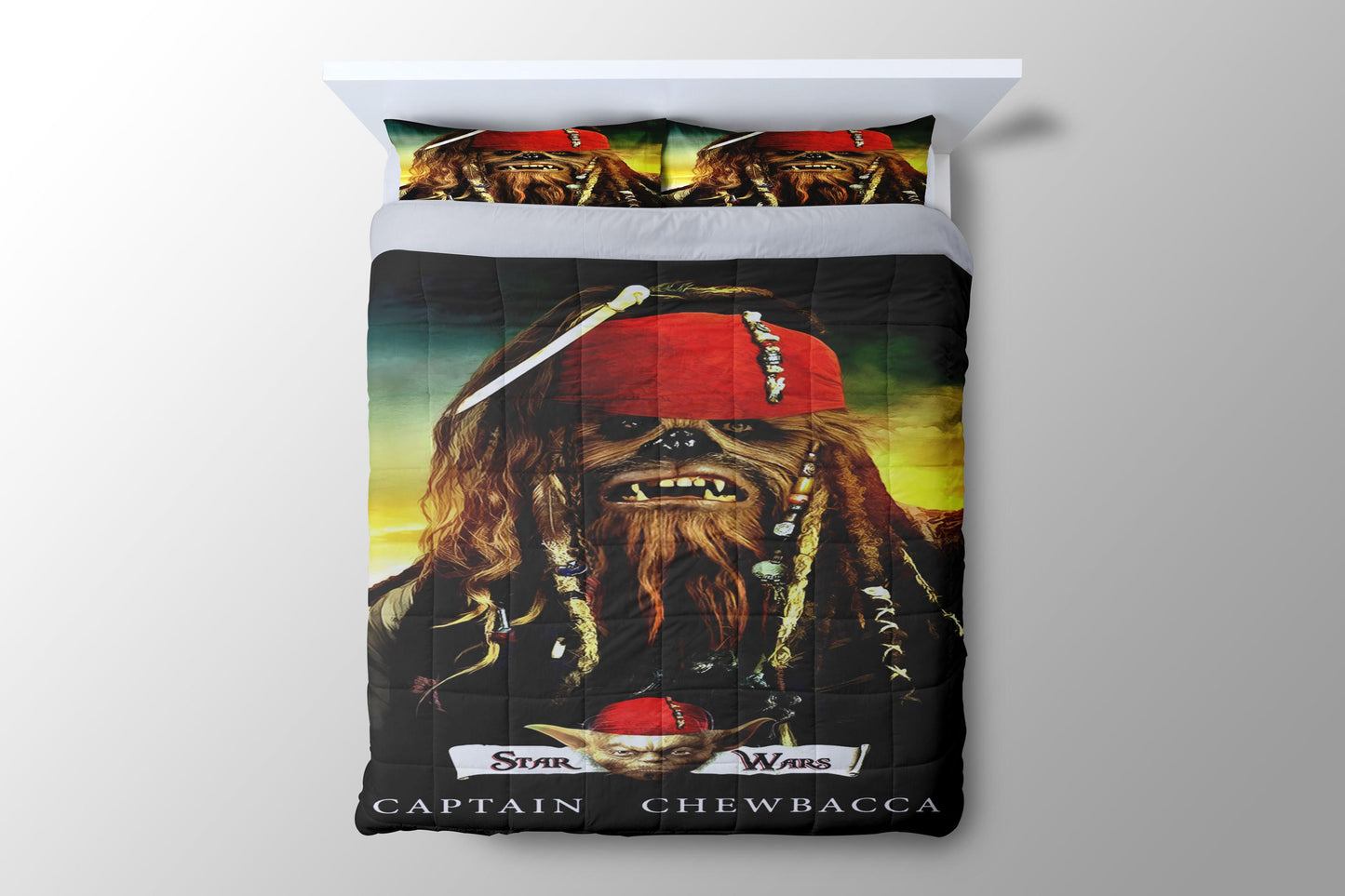 Star Wars Vs Pirates Of The Caribbean Duvet Cover - King