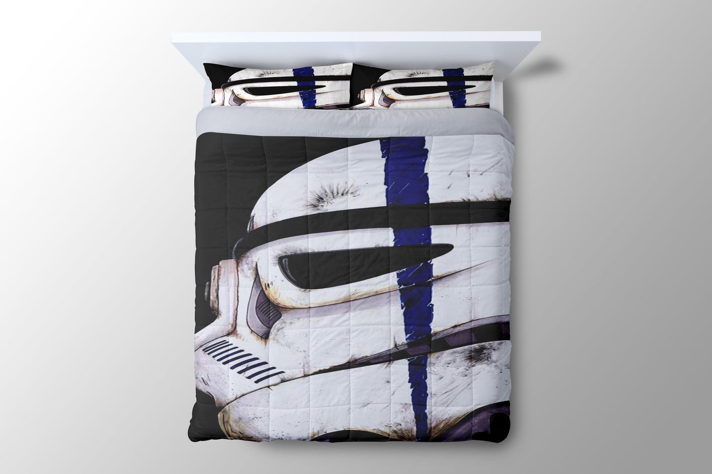 Stormtrooper Star Wars Helmet Duvet Cover - King