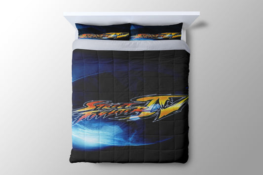 Street Fighter Moon Duvet Cover - King