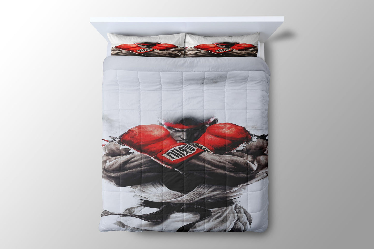 Street Fighter Ryu Duvet Cover - King