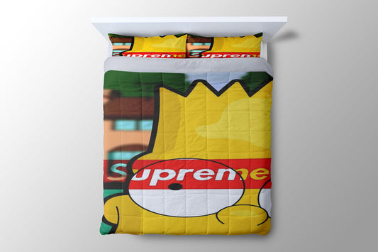 Supreme Simpsons Fondos De Pantalla Los Duvet Cover - King