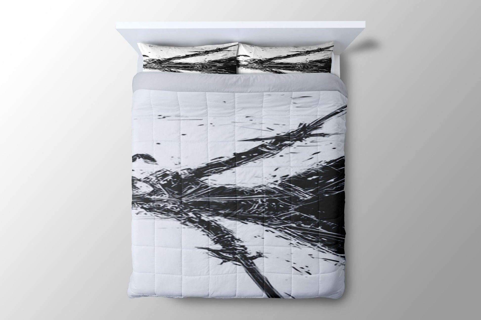 Sword Art Online Bw New Duvet Cover - King