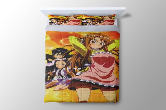 Sword Art Online Family Duvet Cover - King