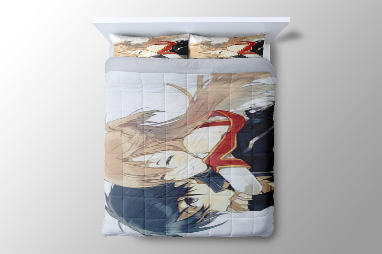 Sword Art Online Kirito And Asuna Hug Duvet Cover - King