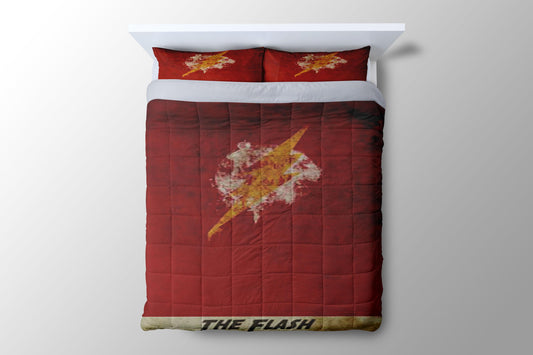 Symbol The Flash Duvet Cover - King