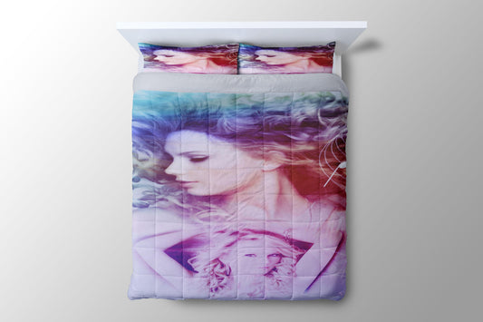 Taylor Swift Full Color Duvet Cover - King