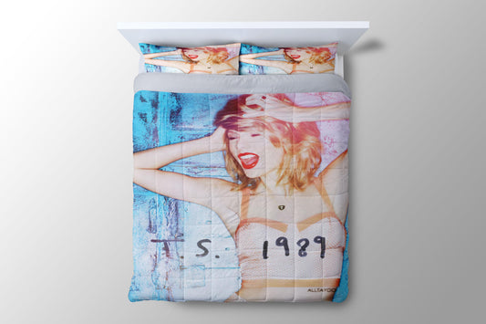 Taylor Swift Poster 1989 Cover Album Duvet Cover - King