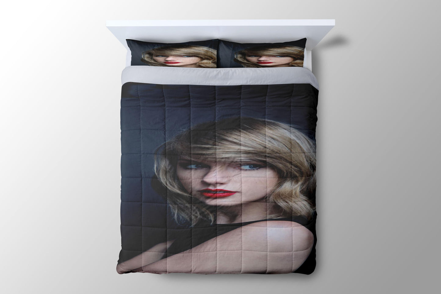 Taylor Swift Singer Badboy Duvet Cover - King