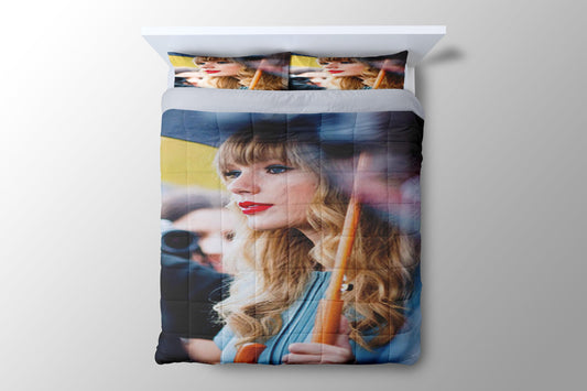 Taylor Swift Umberella Duvet Cover - King