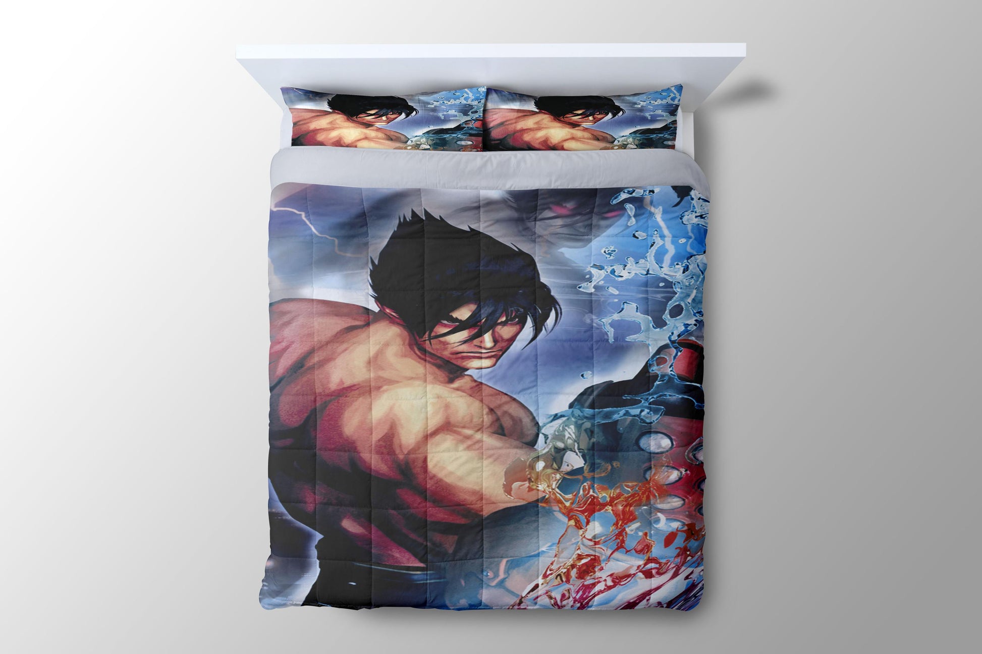 Tekken X Street Fighter Jin Kazama Duvet Cover - King