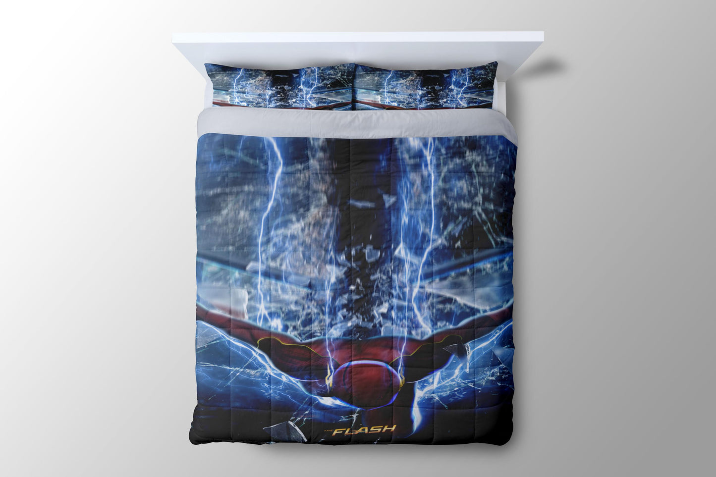 The Flash Artwork Poster 2 Duvet Cover - King