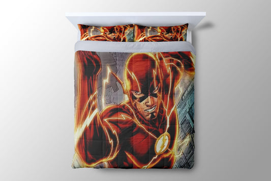 The Flash Artwork Duvet Cover - King