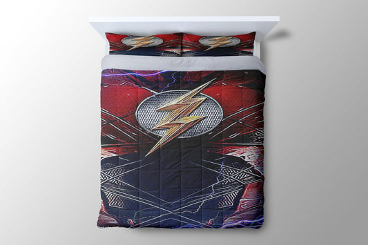 The Flash Chest Logo Duvet Cover - King