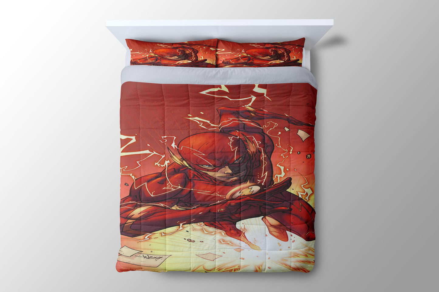 The Flash Colors Duvet Cover - King