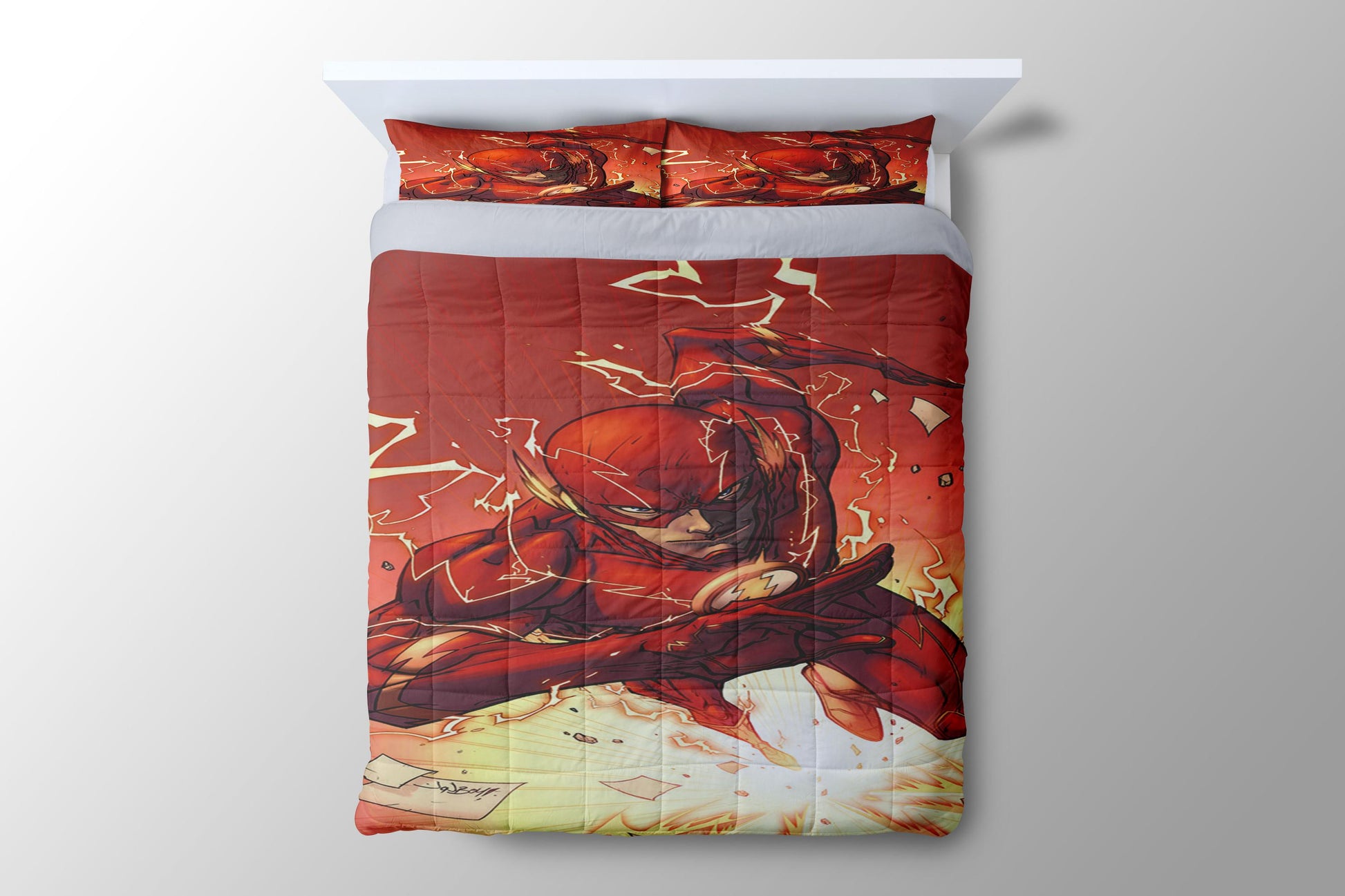 The Flash Colors Duvet Cover - King