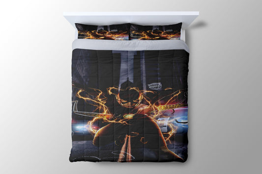 The Flash Dc Series Duvet Cover - King