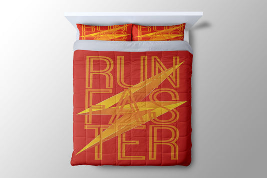 The Flash Flashed Duvet Cover - King