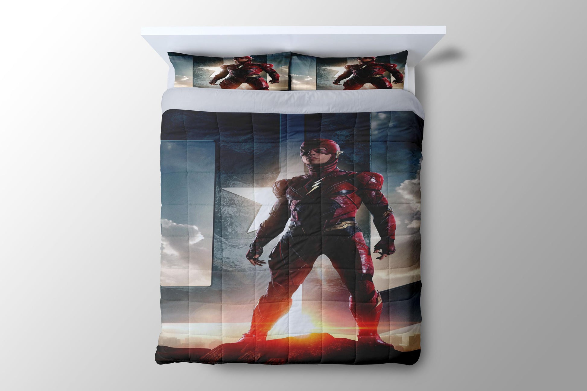 The Flash Justice League Duvet Cover - King