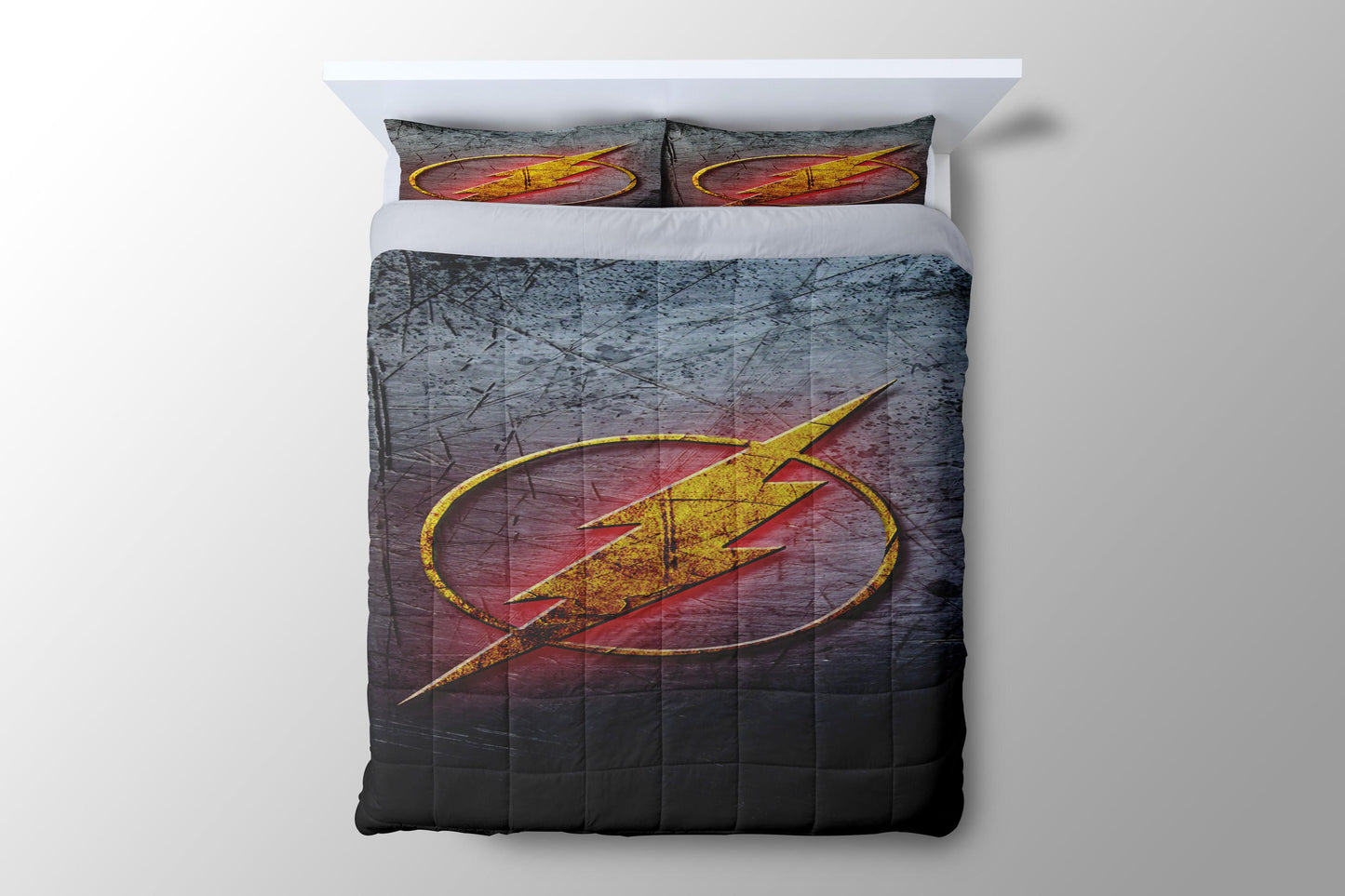 The Flash Metal Duvet Cover - King