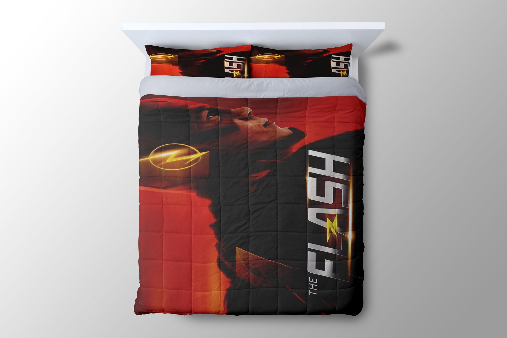 The Flash Poster Duvet Cover - King