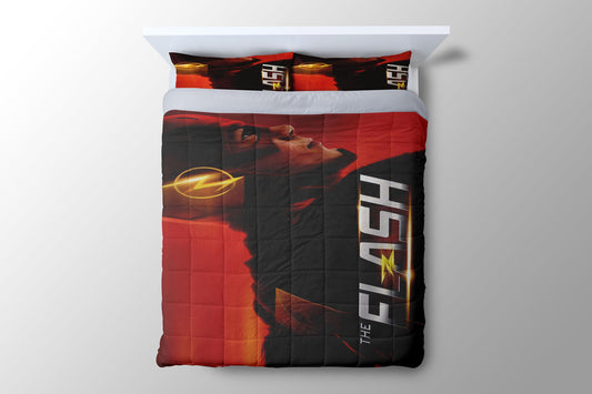 The Flash Poster Duvet Cover - King