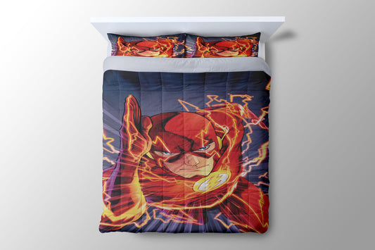 The Flash Running With Power Duvet Cover - King