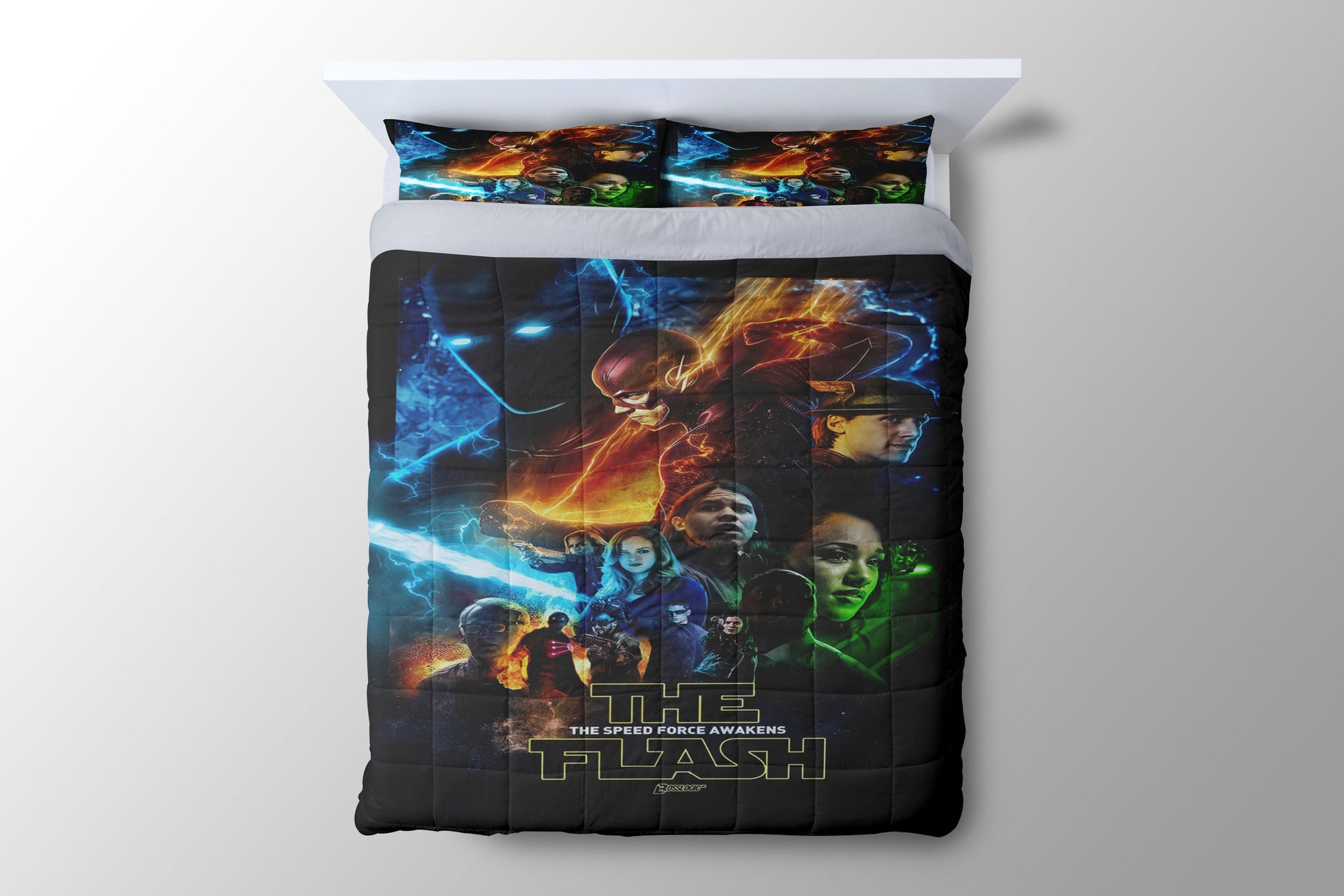 The Flash Speed Force Awakens Duvet Cover - King