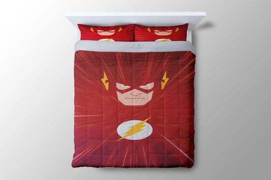 The Flash Vector Duvet Cover - King