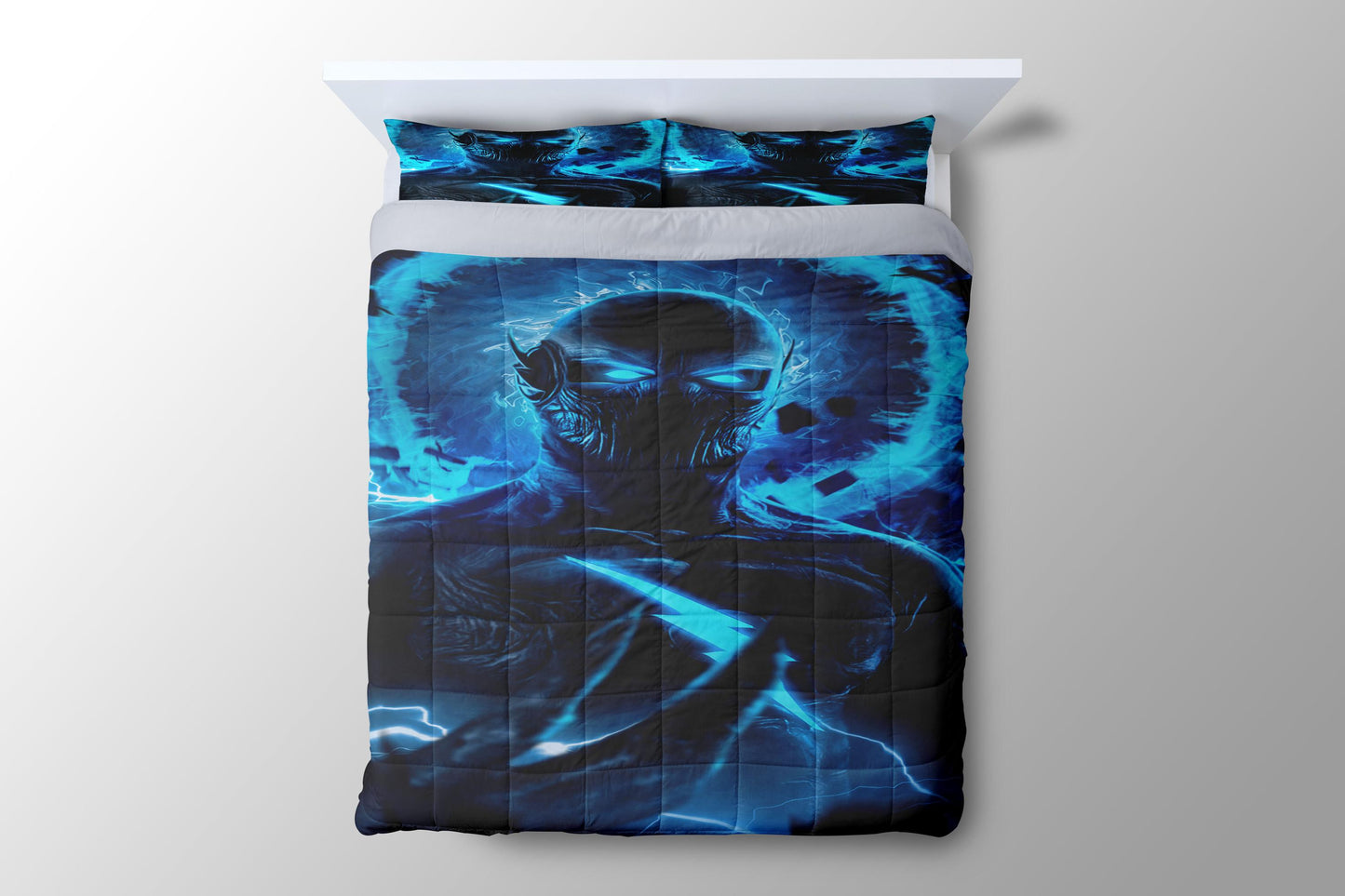 The Flash Villain Here Duvet Cover - King