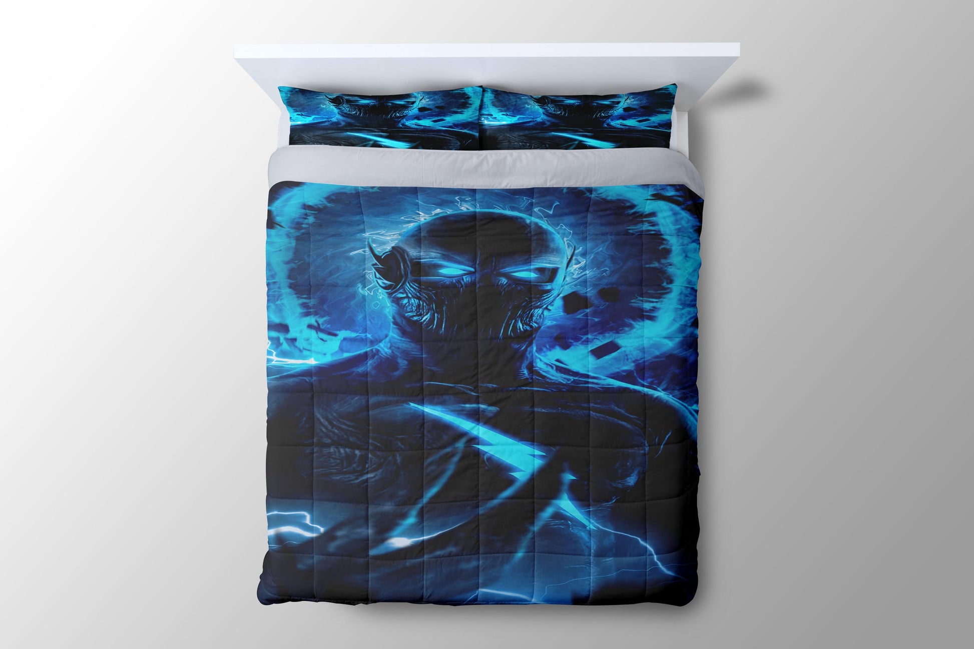 The Flash Villain Here Duvet Cover - King