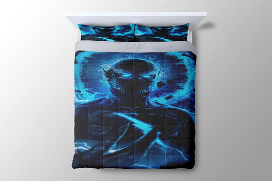 The Flash Villain Here Duvet Cover - King