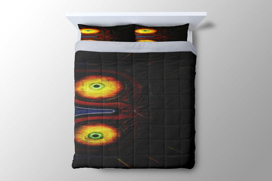 The Legend Of Zelda Dark Majoras Mask Duvet Cover - King