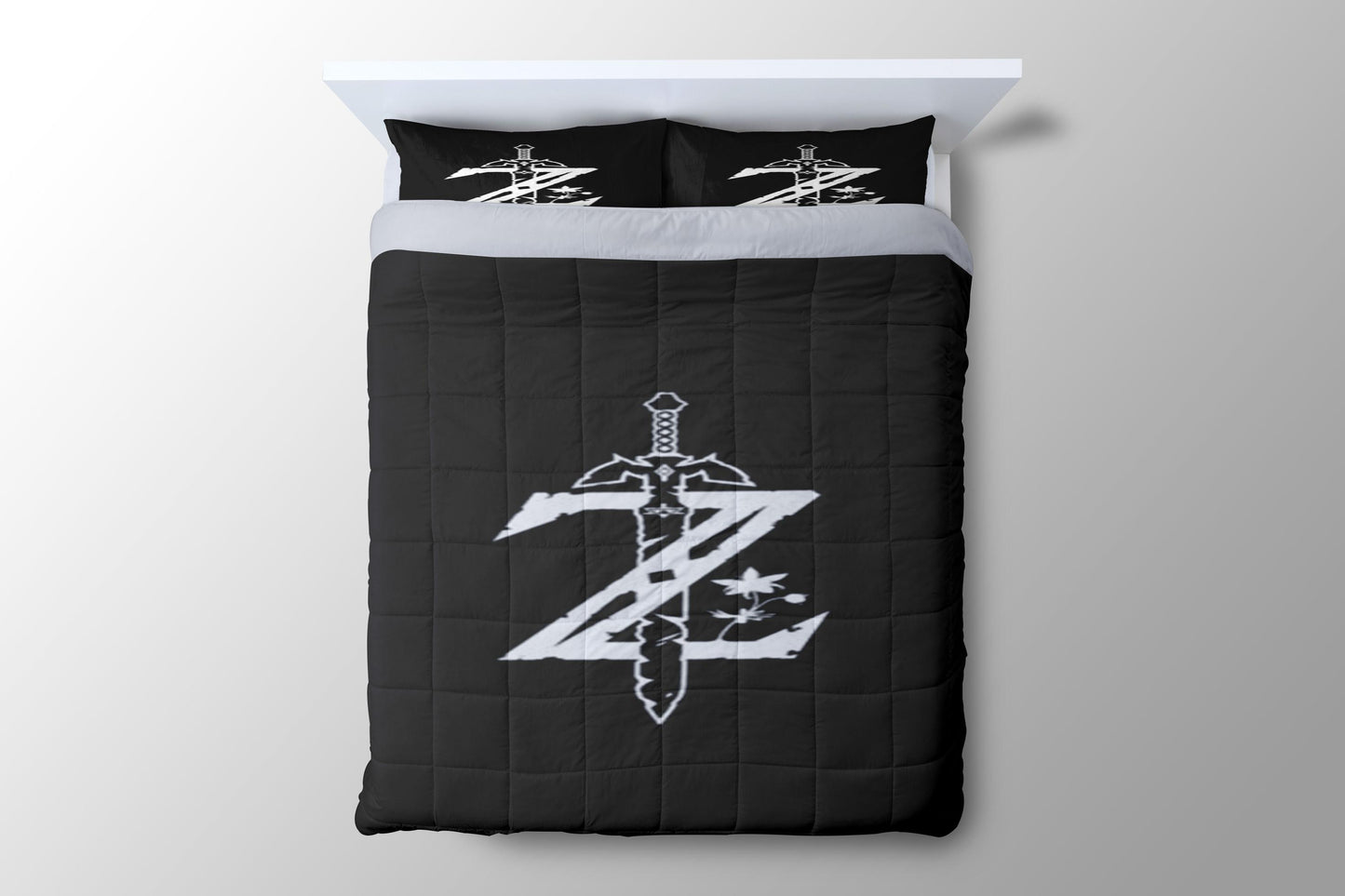 The Legend Of Zelda Logo Duvet Cover - King