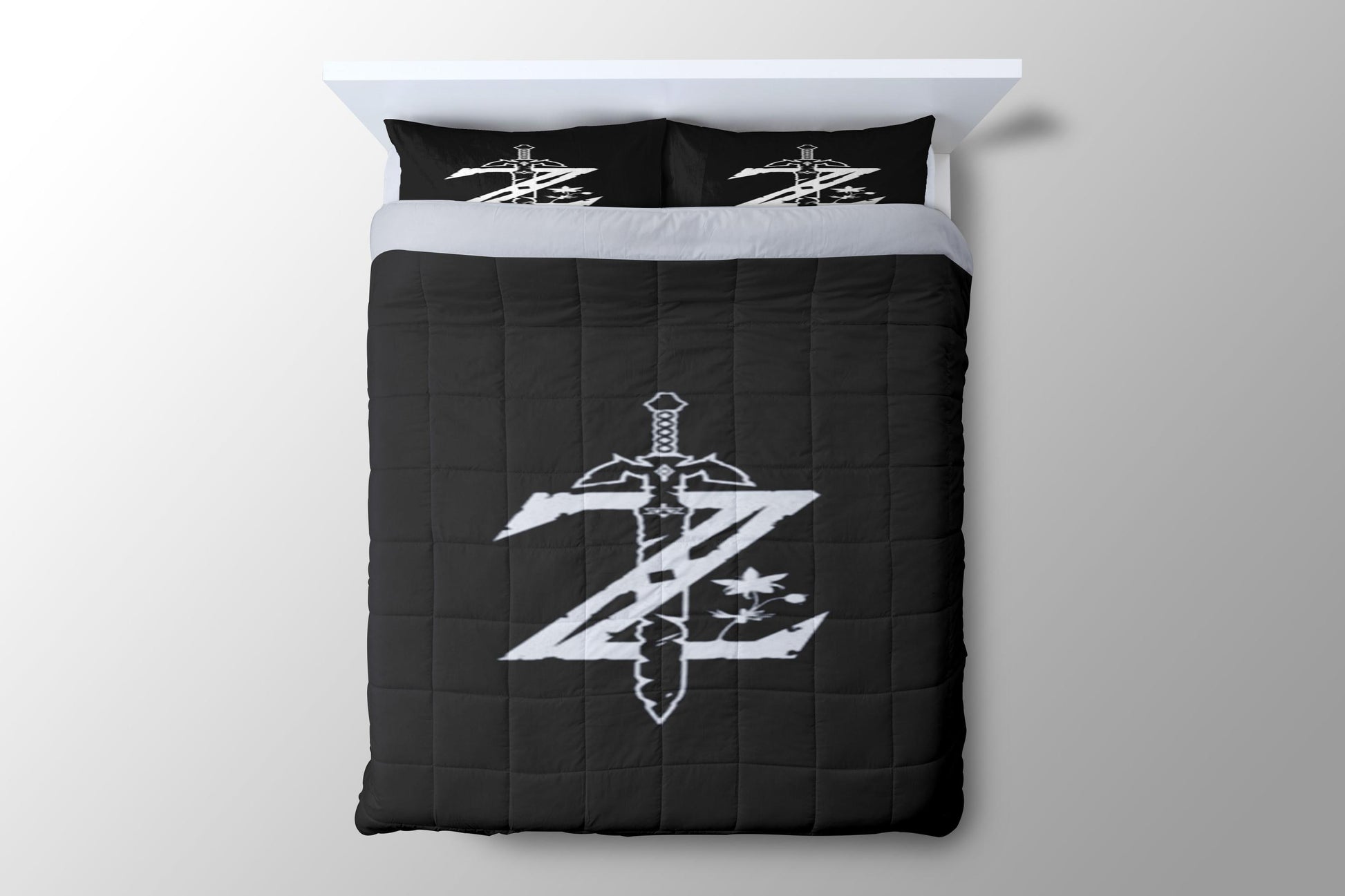 The Legend Of Zelda Logo Duvet Cover - King