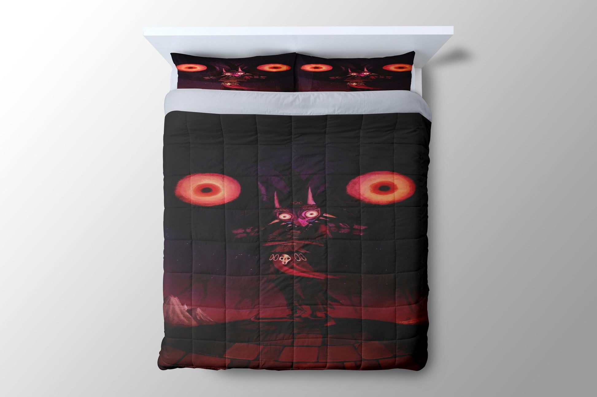 The Legend Of Zelda Majoras Mask Art Duvet Cover - King