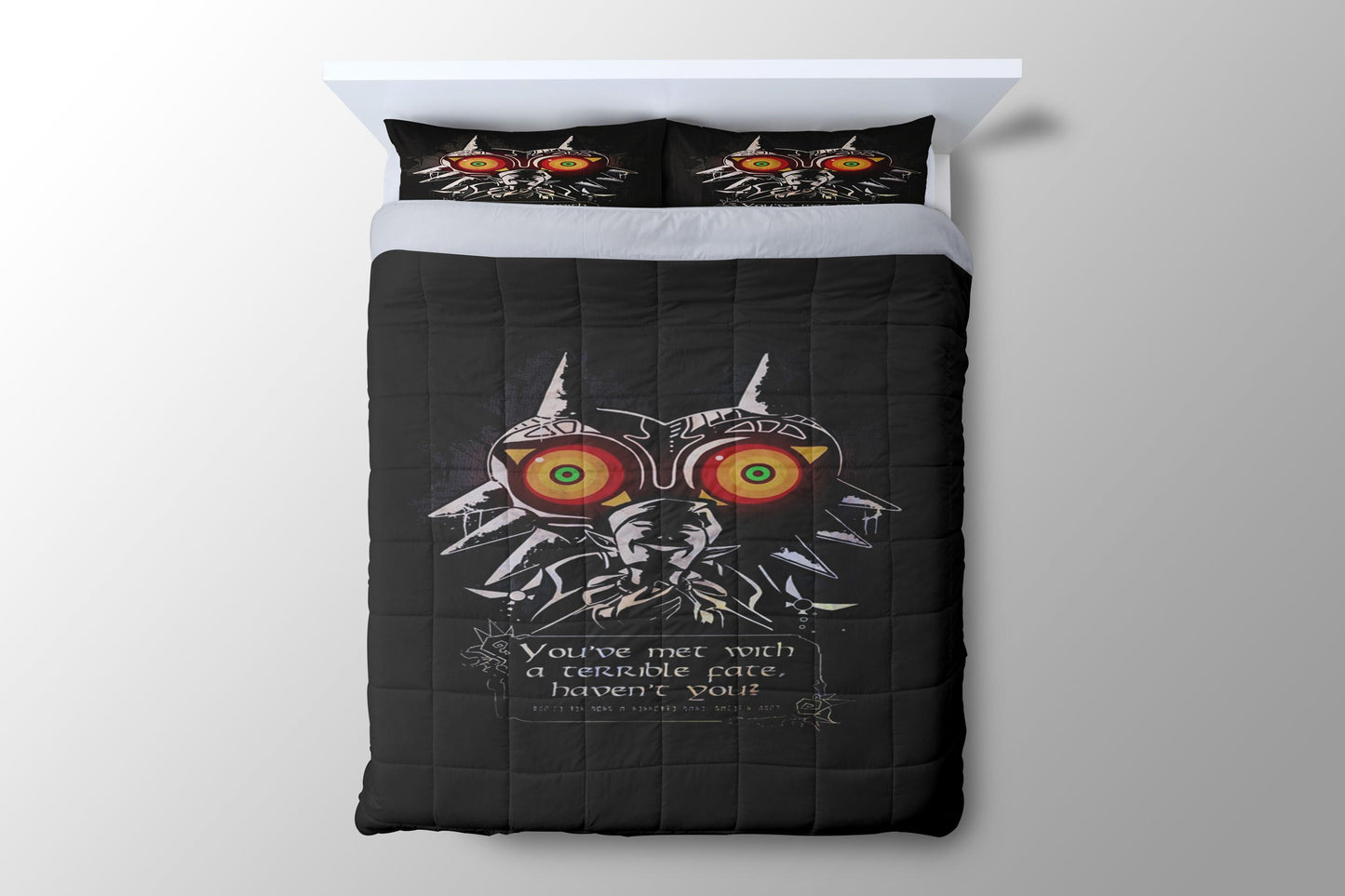 The Legend Of Zelda Majoras Mask Terrible Fate Duvet Cover - King